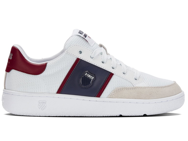 KSwiss Sneaker Slammtennis CC TXT weiss/rot/peacoat Herren